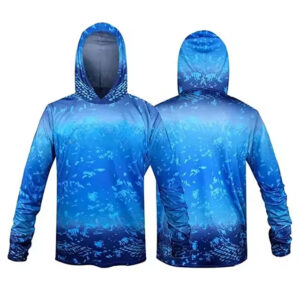 Top Trending Men's Fishing Hoodie Wholesale Supplier New Design Sun Protection Breathable Quick Dry Long Sleeve Fishing Hoodie